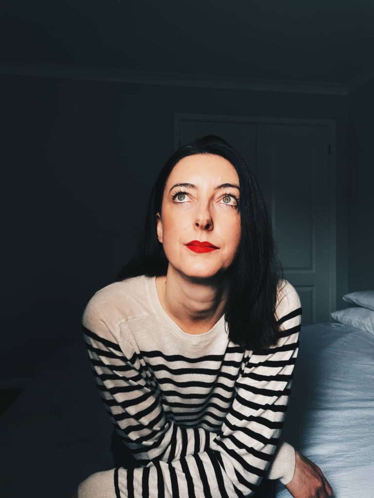 Virtual photoshoot - close up of Amy in beautiful window light