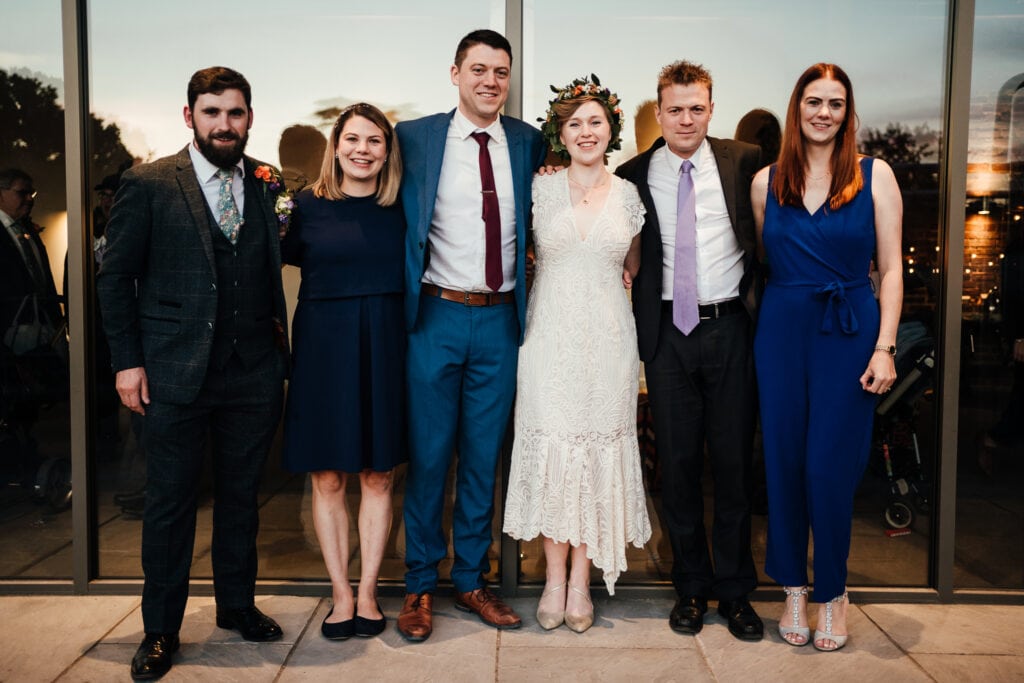 Other bride with cousins