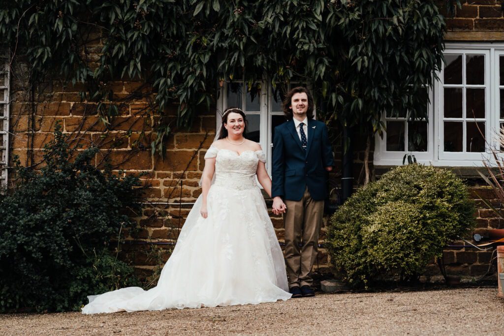 bride and groom portraits